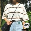 Camiseta Rayas Negra Blanca