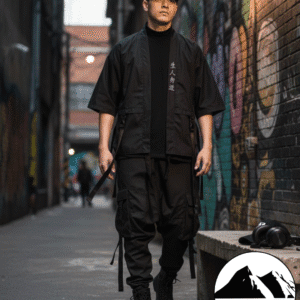 Kimono Cargo Negro - River Caves