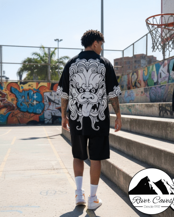 Kimono Perro Japones Tradicional - River Caves - Imagen 3