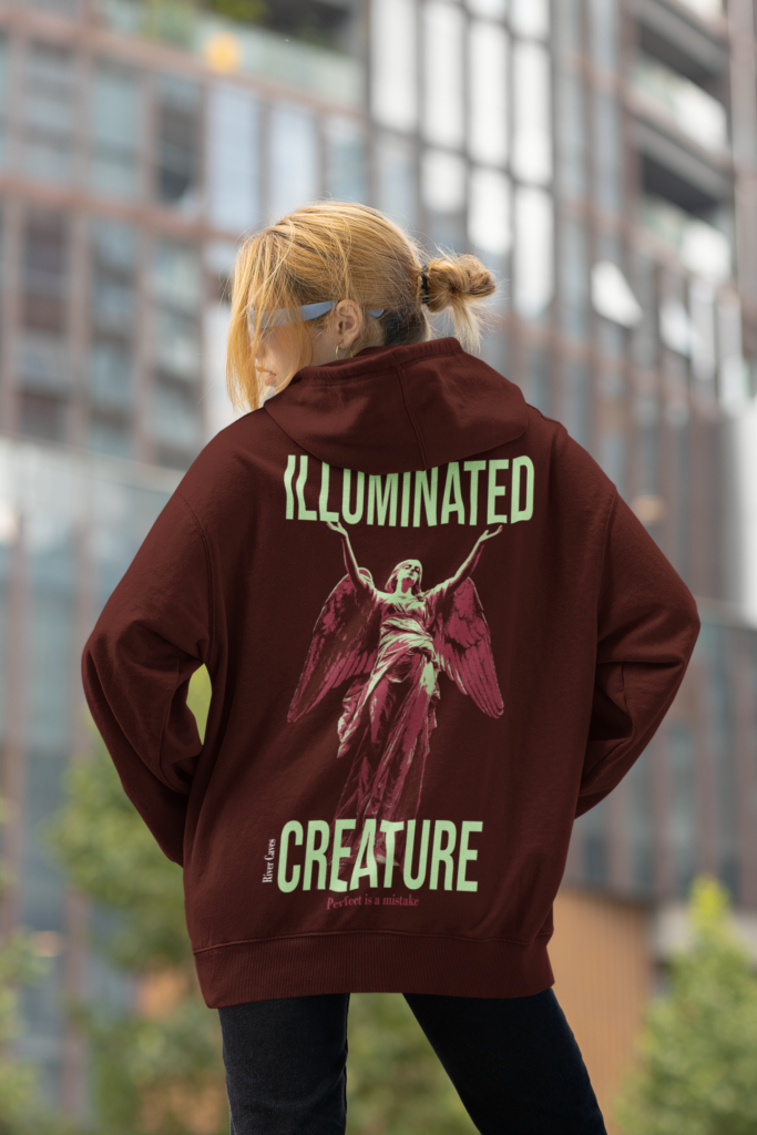 Hoodie illuminated river cav