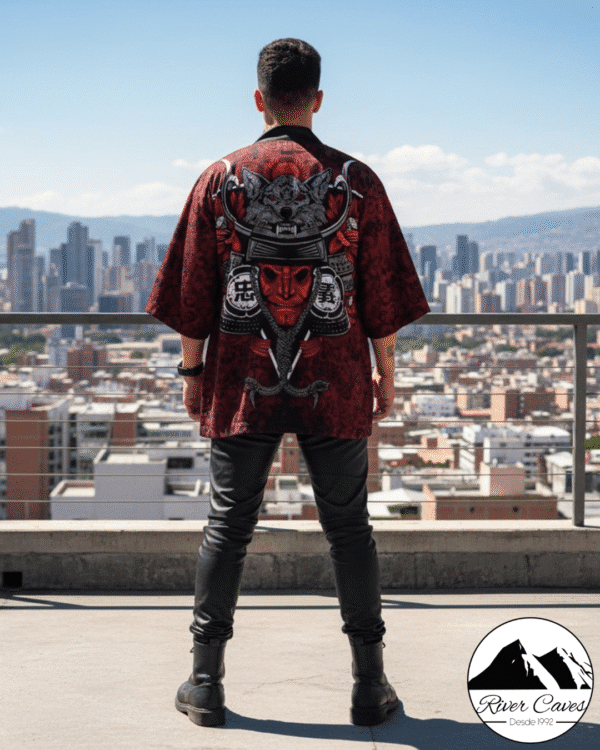 Kimono Wolf Samurai