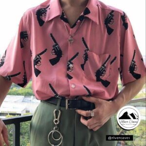Camisa Pink Revolver - River Caves