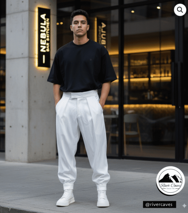 Pantalón Hombre Onyx White - Imagen 2