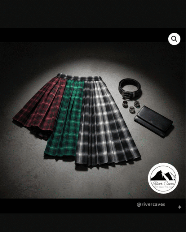 Falda Escocesa Colors - River Caves - Imagen 2