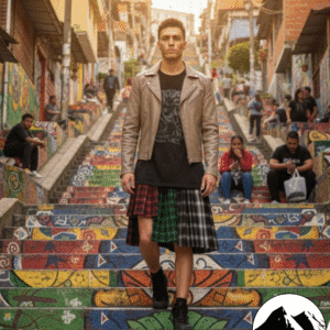 Falda Escocesa Colors - River Caves