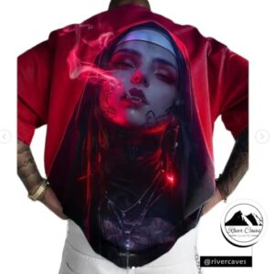 Camiseta Oversize Dark Nun