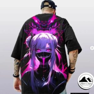 Camiseta Oversize Demon Slayer