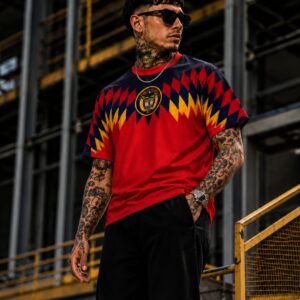 Camiseta Selección Colombia Retro Roja
