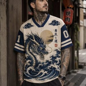 Camiseta Urbana Oversize Dragon Colombia- River Caves