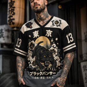 Camiseta Pantera Oriental Urbana